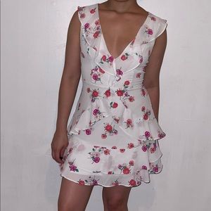 Floral print dress